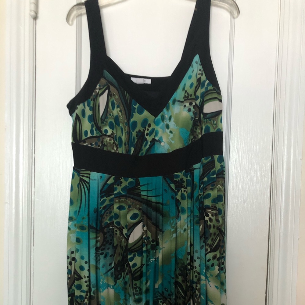 Green dress